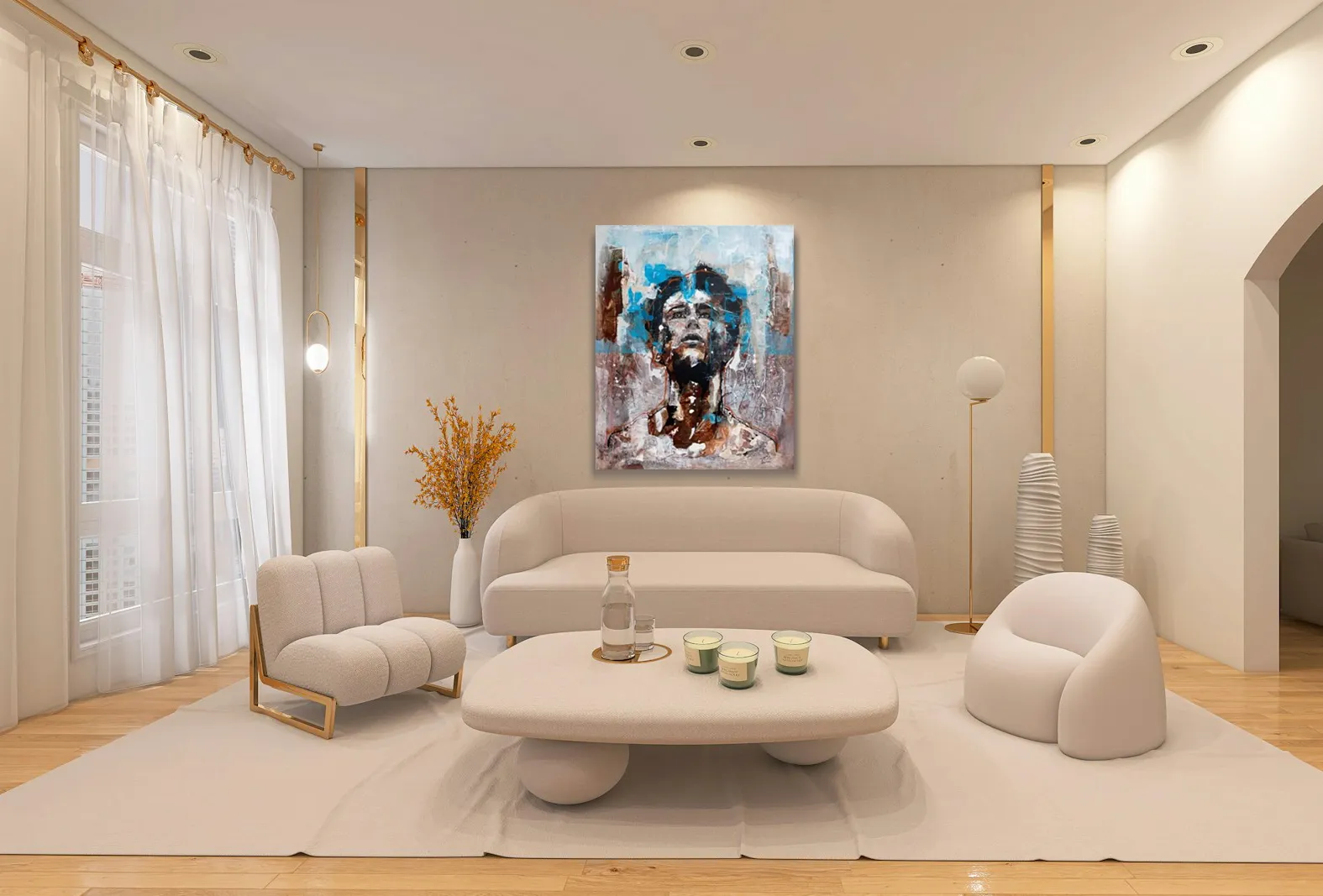 Œuvre 2 de Didier Robert dans un décor