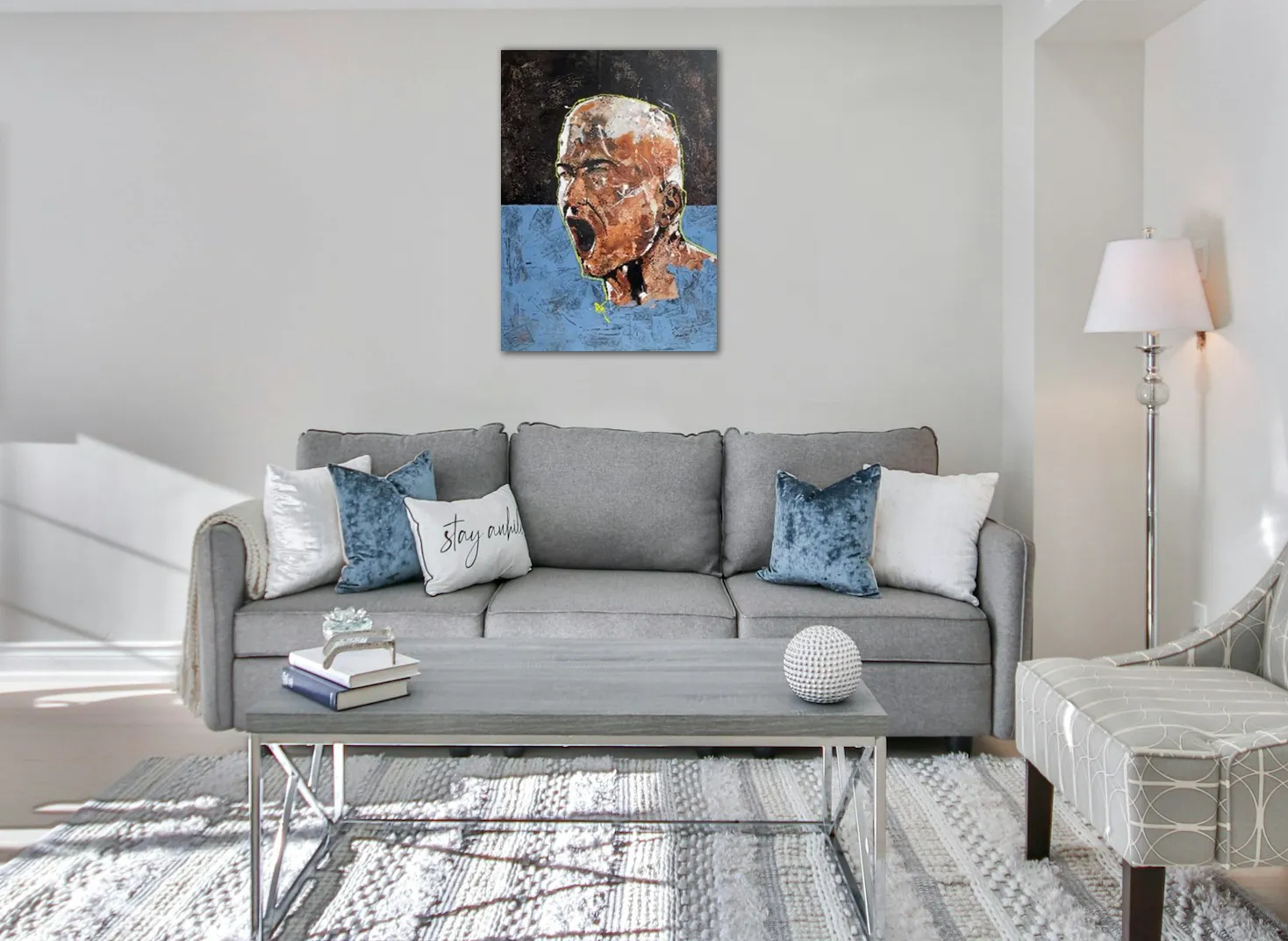 Œuvre 4 de Didier Robert dans un décor