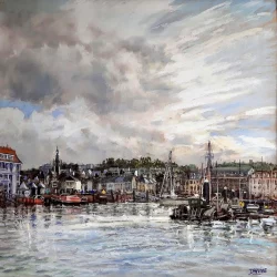 Fécamp Retour au Port de Daniel Davoine