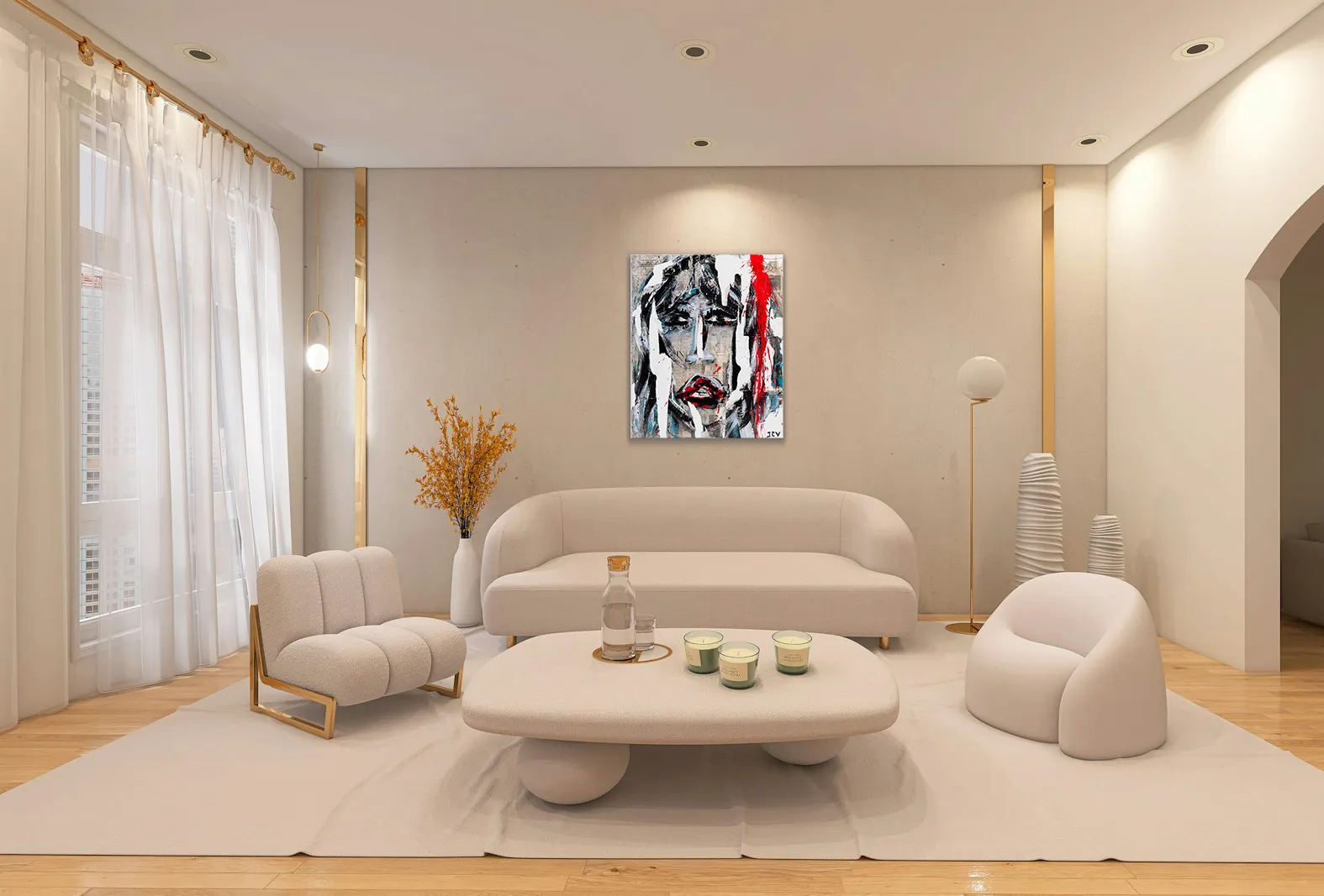 JC selon JC de Jean Claude Vernier dans un décor