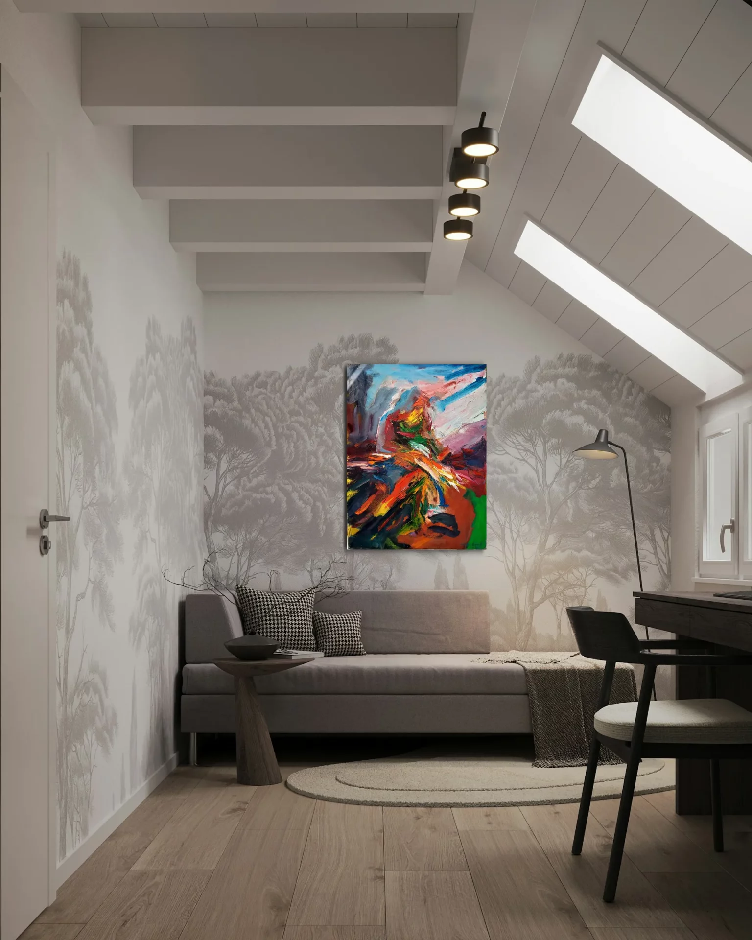 Narcisse de Jean-Yves Guionet dans un décor