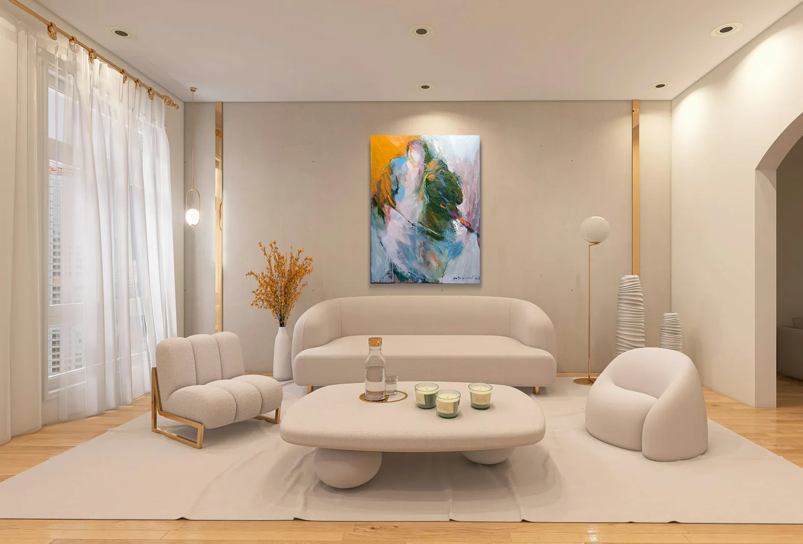 Compétition de Jean-Yves Guionet dans un décor