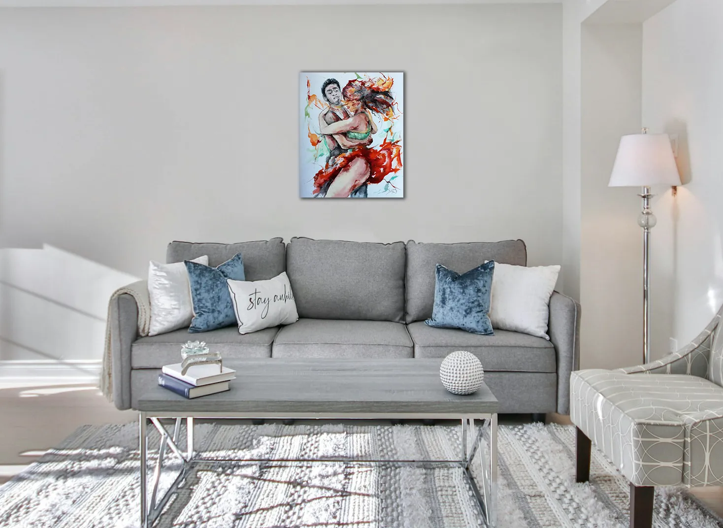 Salsa Caliente de Jean-Luc Lopez dans un décor