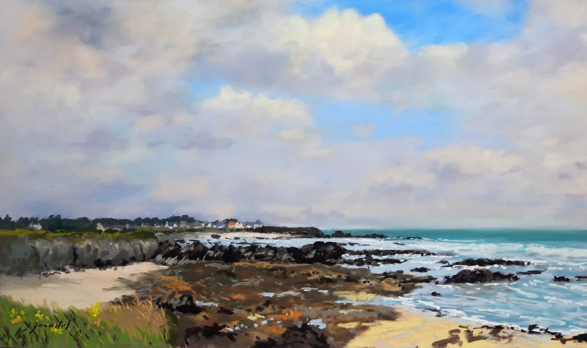 Côte Sauvage à Batz de José Daoudal