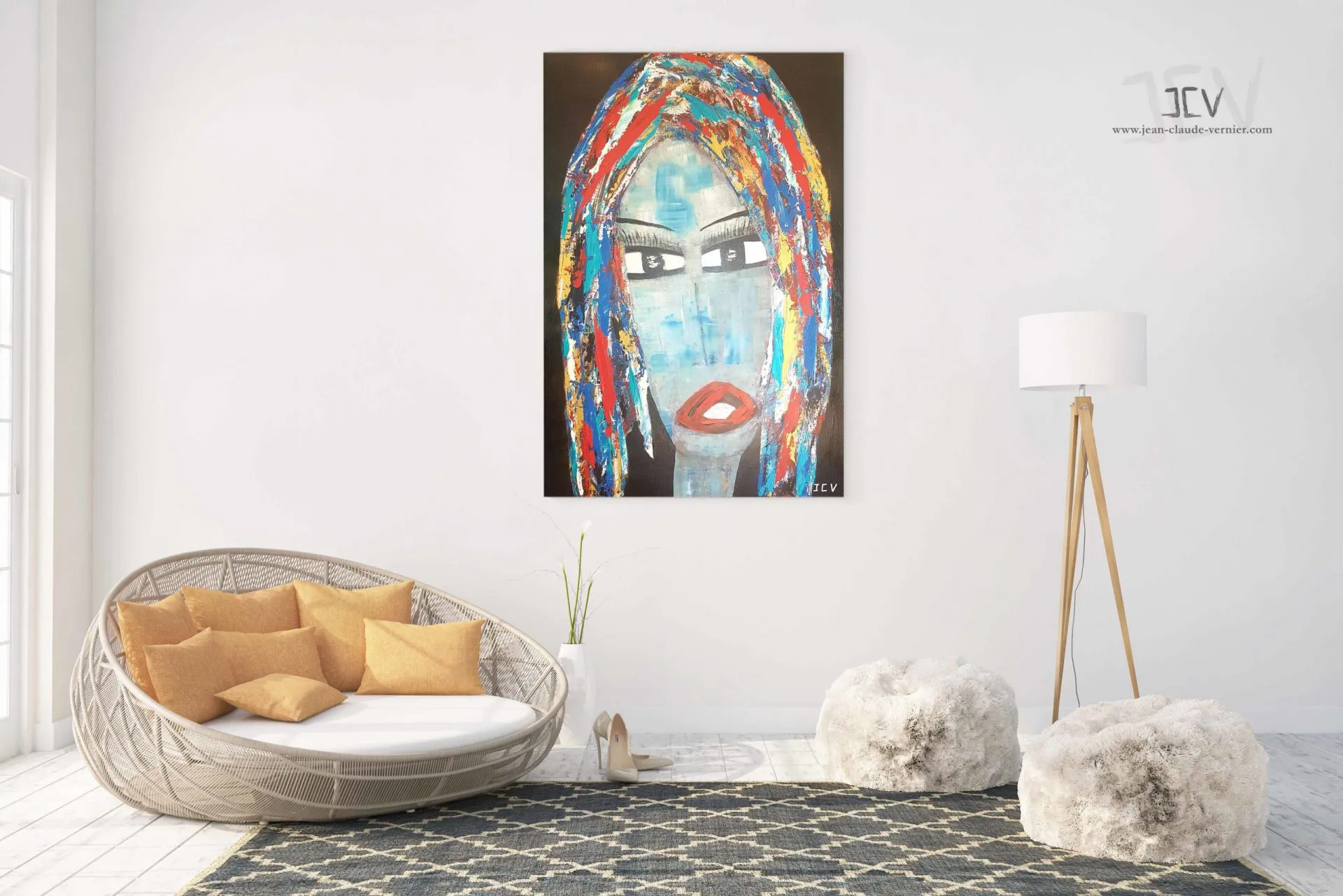 France de Jean-Claude Vernier dans un décor