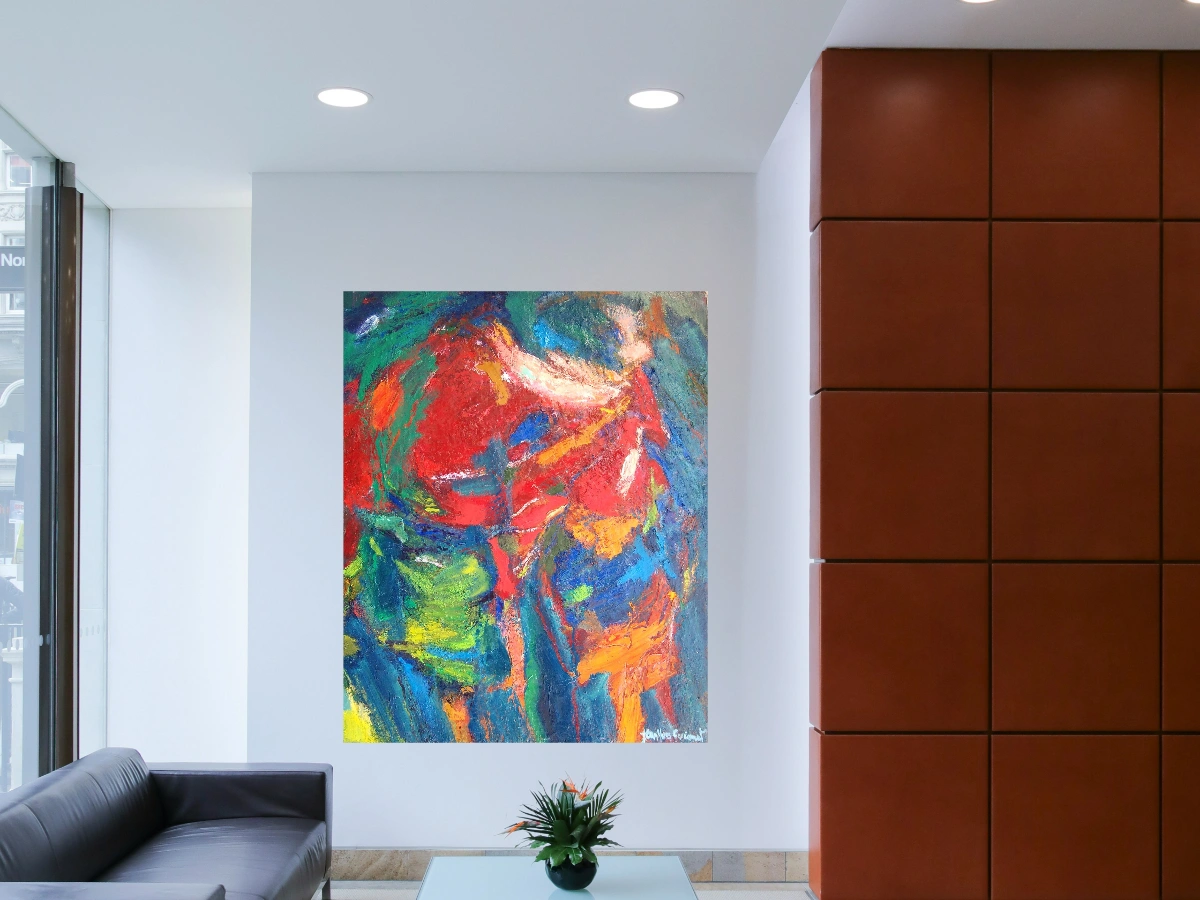 Abandon de Jean-Yves Guionet dans un décor