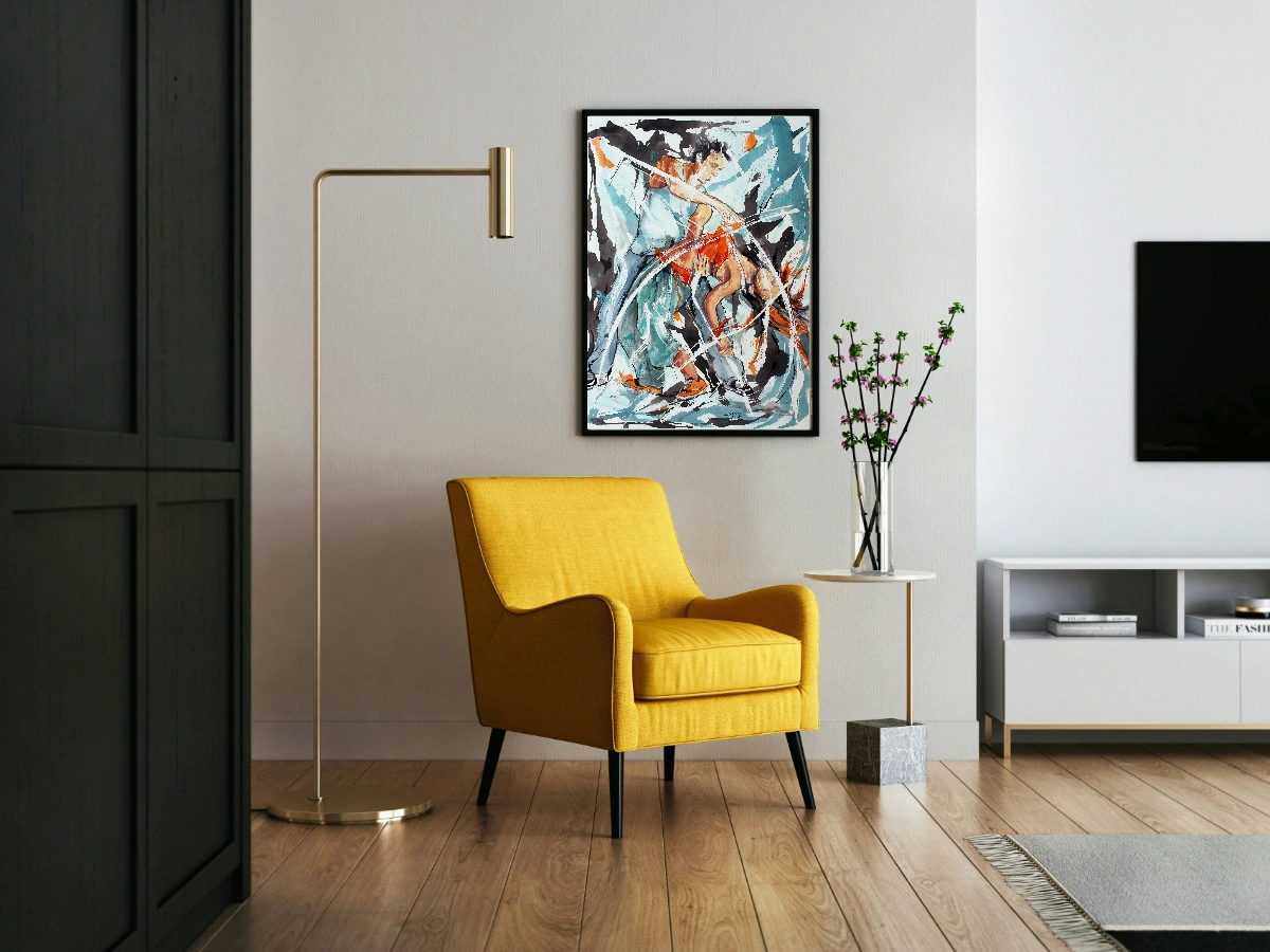 Duo de Danse Urbaine de Jean-Luc Lopez dans un décor