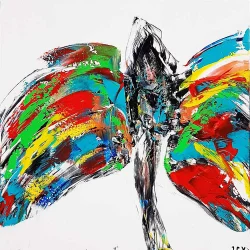 La Femme Papillon de Jean-Claude Vernier