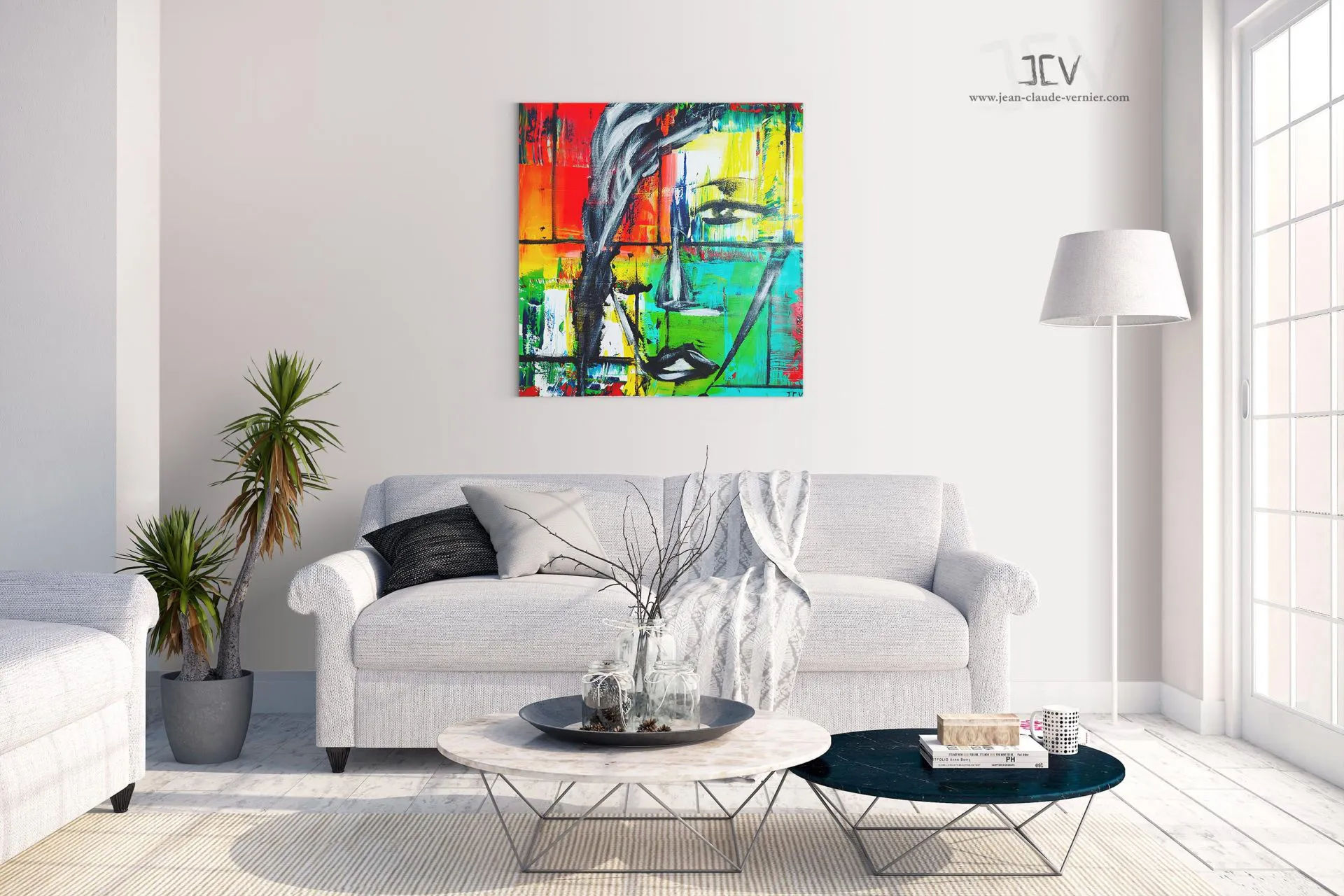 Manolita de Jean-Claude Vernier dans un salon