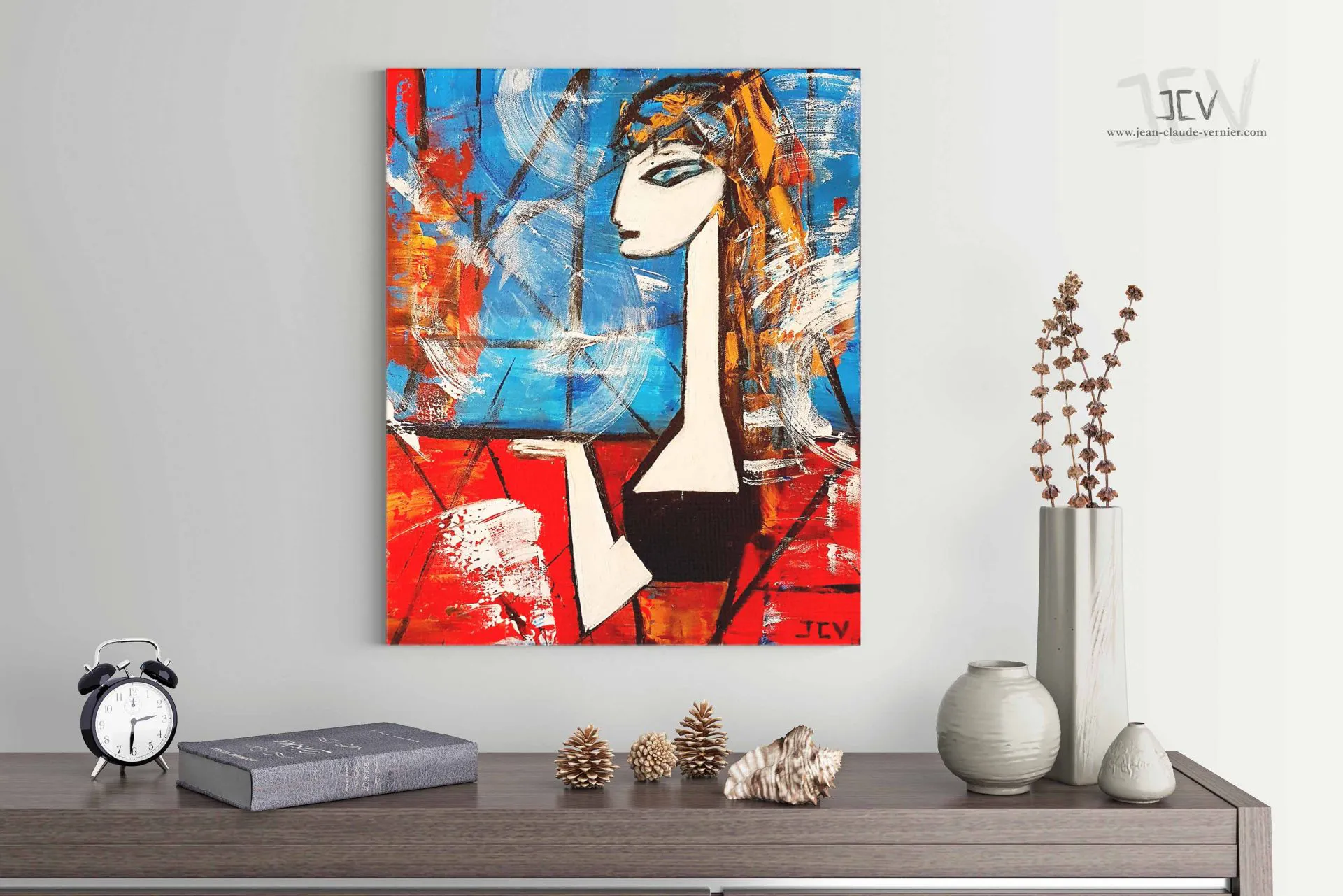 Manuella de Jean-Claude Vernier dans un décor