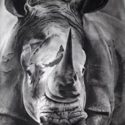 Rhinocéros de Richard Lubert