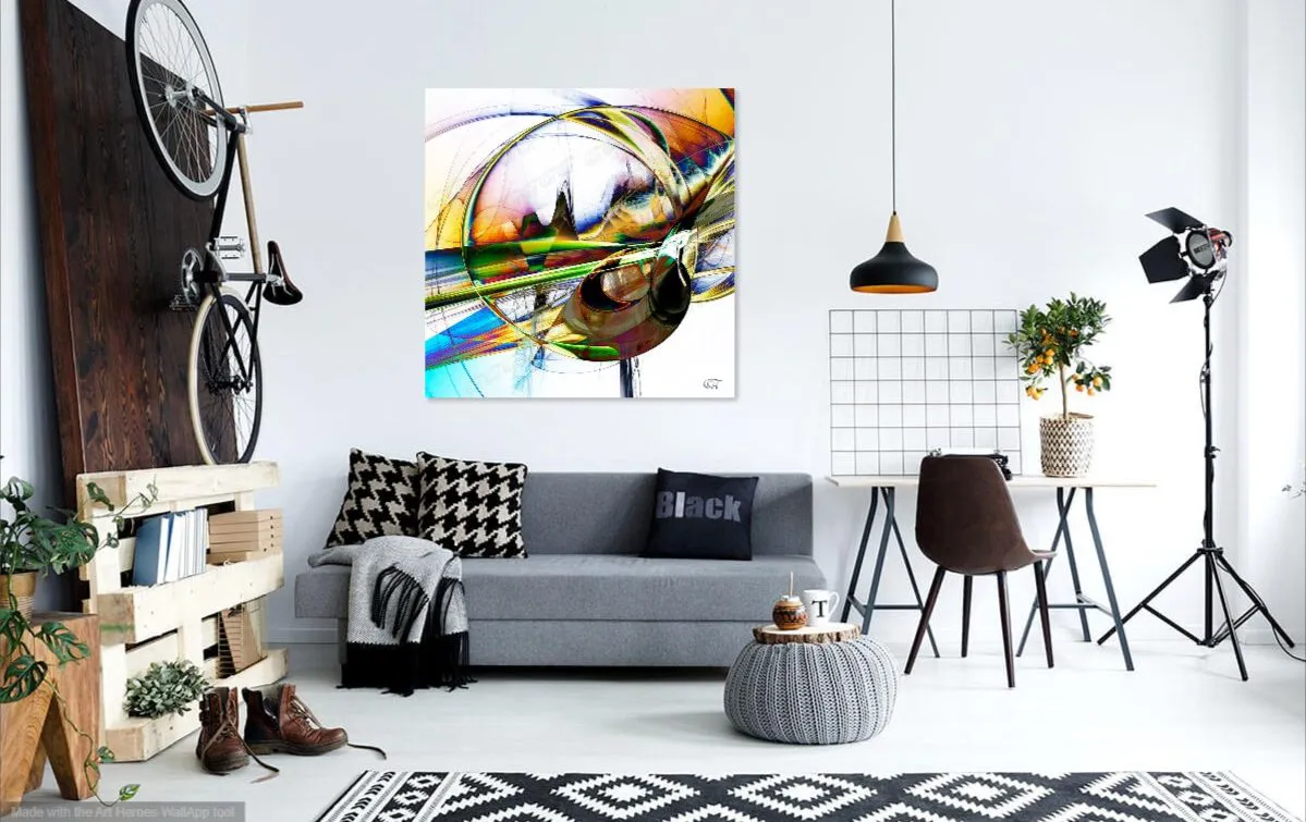 Échappatoire de Christian Chaufheid dans un salon