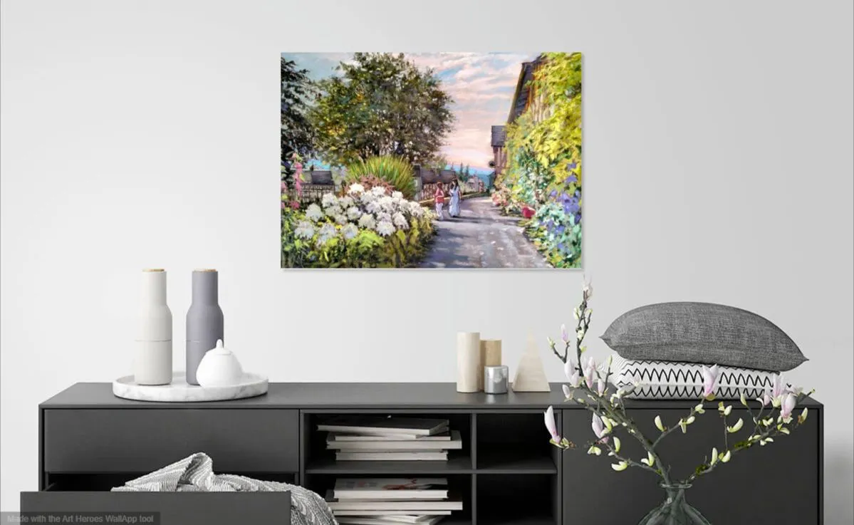 Bec-Hellouin de Daniel Davoine dans un décor