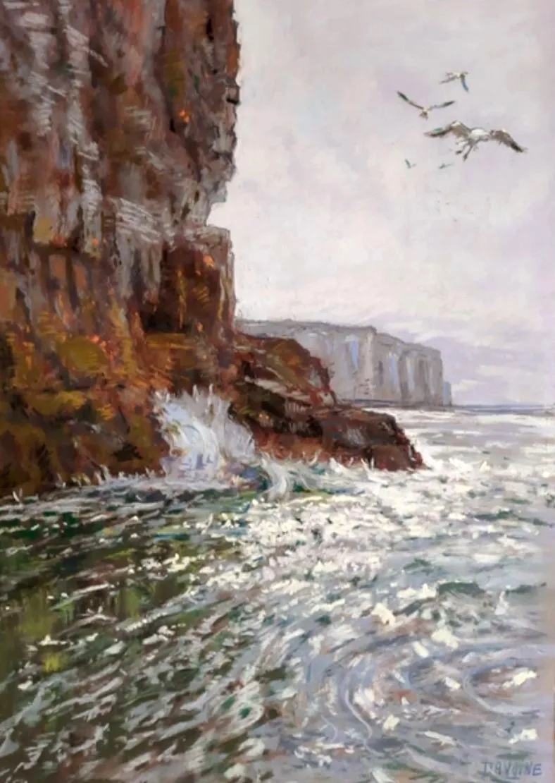 Les Falaises d’Étretat de Daniel Davoine