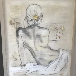 Femme de dos de Annick Crozat