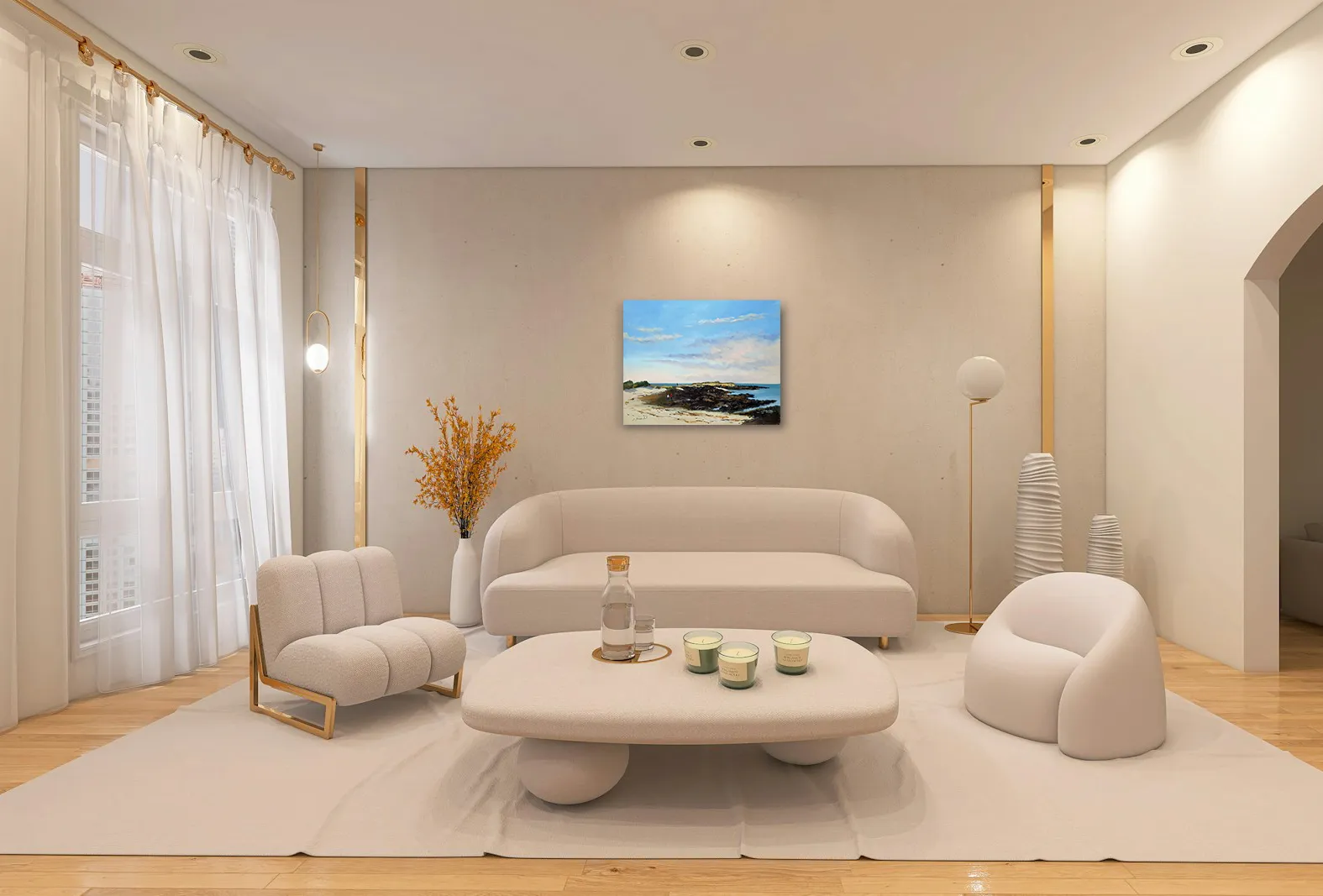 La pointe de Penvins de José Daoudal dans un décor