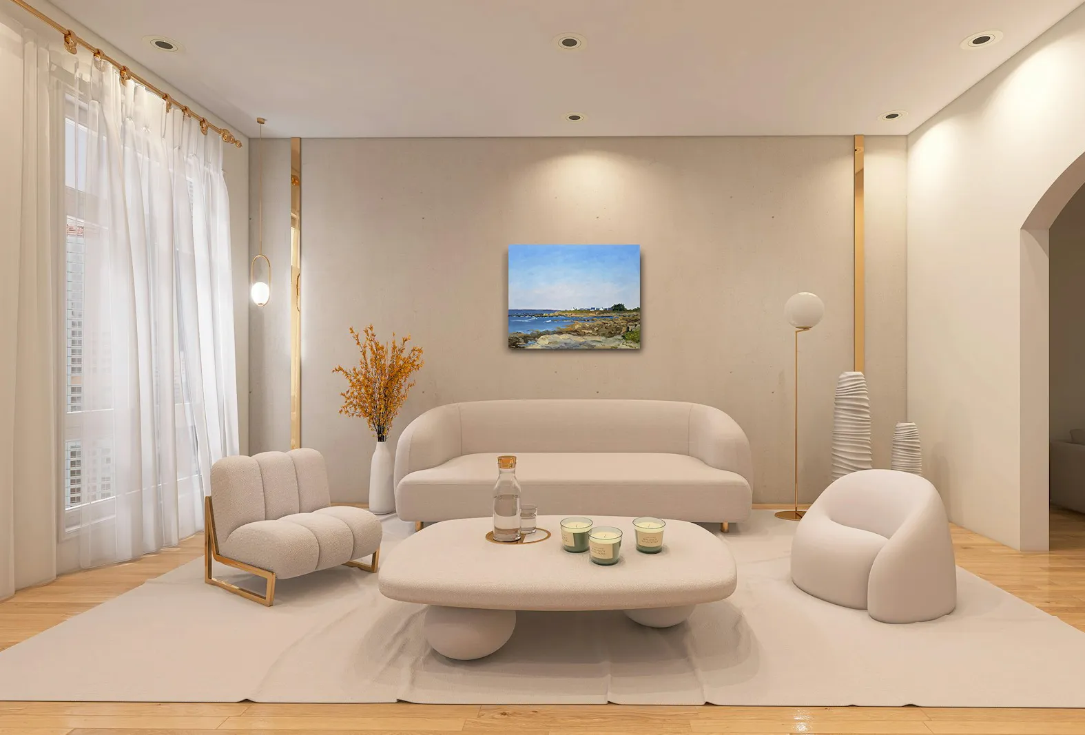 Le Couregant de José Daoudal dans un décor