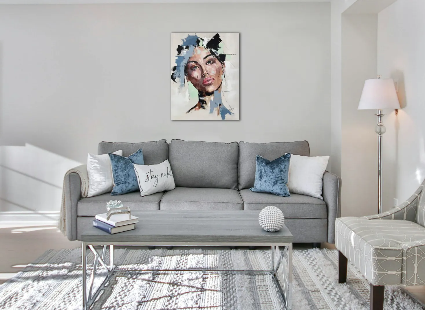 Œuvre 10 de Didier Robert dans un décor