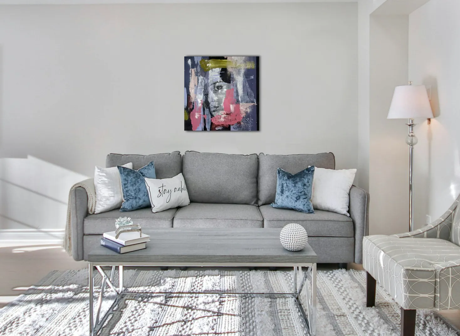 Œuvre 15 de Didier Robert dans un décor