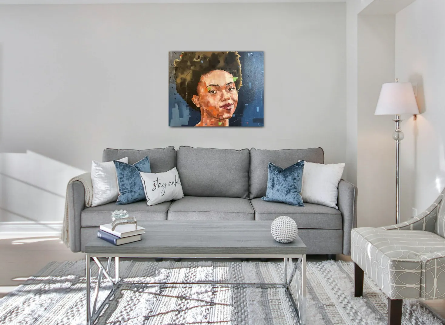 Œuvre 20 de Didier Robert dans un décor