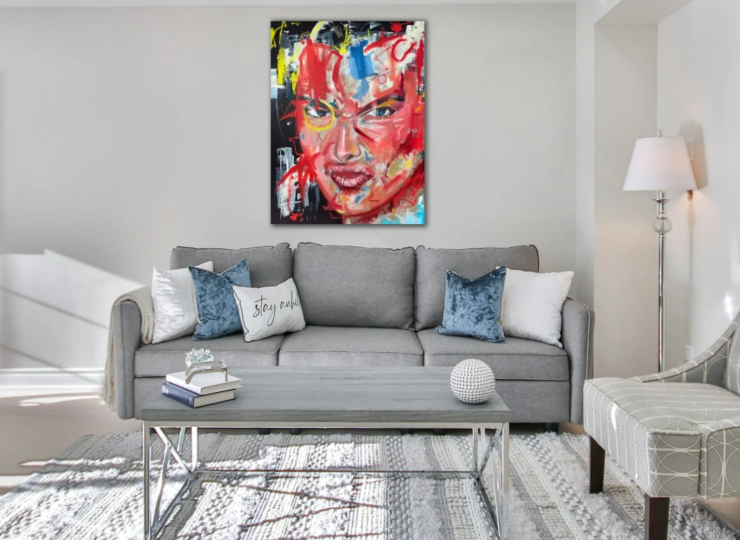 Œuvre 8 de Didier Robert dans un décor