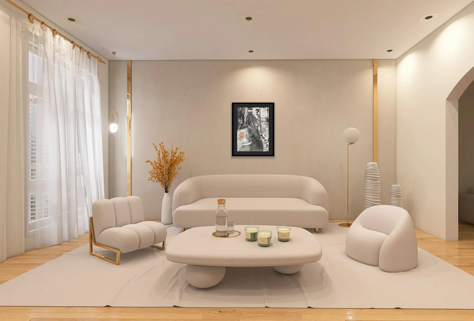 Pause café de Annick Crozat dans un décor