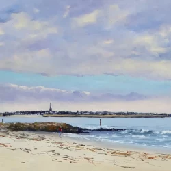 Port Louis vu de L'Armor de José Daoudal