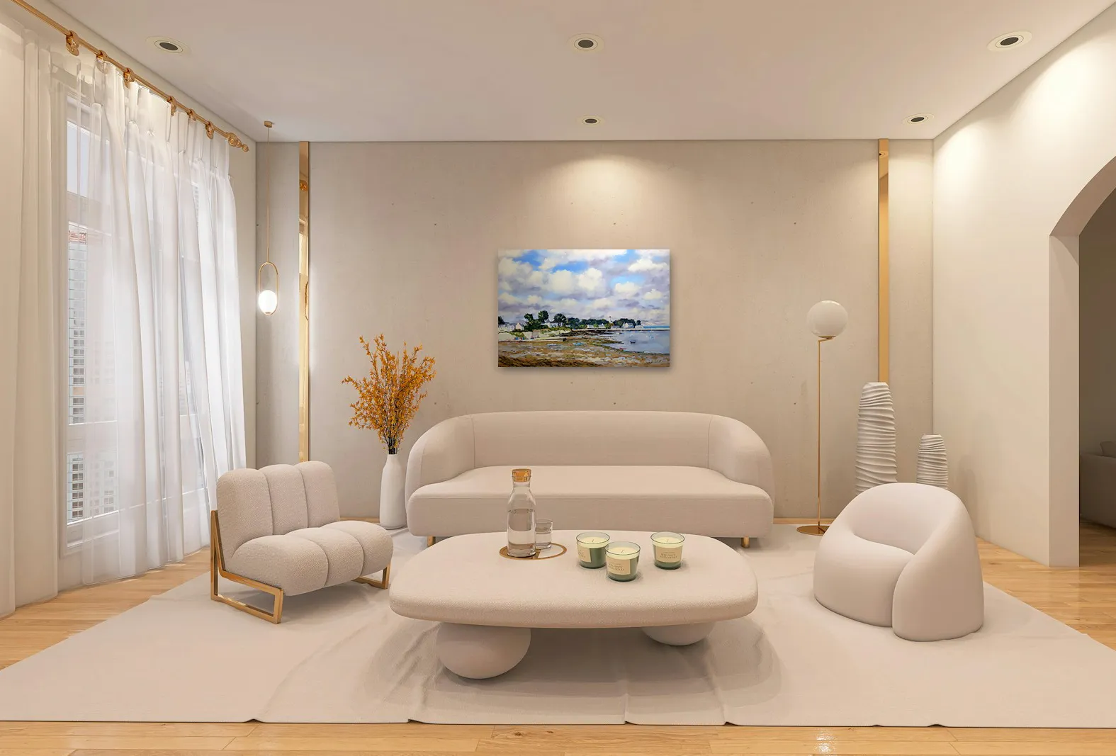 Port Navalo de José Daoudal dans un décor