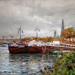 Rouen, Le pré-au-loup de Daniel Davoine