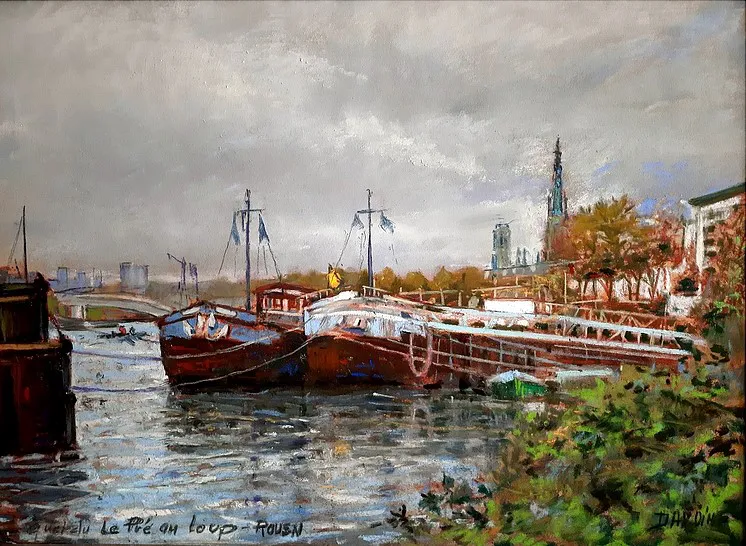 Rouen, Le pré-au-loup de Daniel Davoine