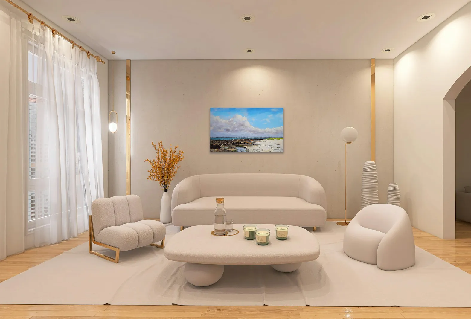 Sur la côte au Croisic de José Daoudal dans un décor